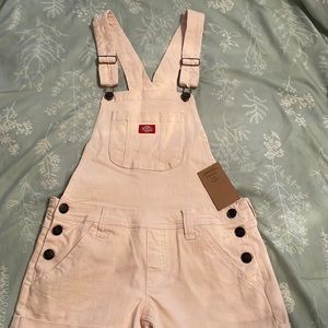 Dickies light pink overalls